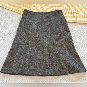 💫 Vintage Valentino Roma Wool Blend Midi A-Line Skirt